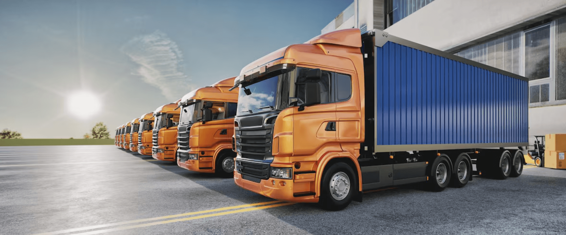 Caminhões de container